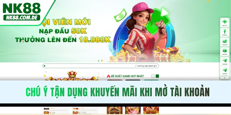 Chú ý tận dụng khuyến mãi khi mở tài khoản